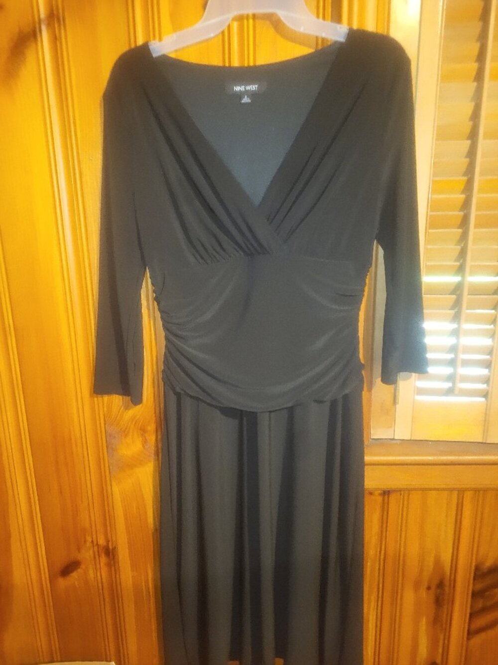 Nine West black dress size 8